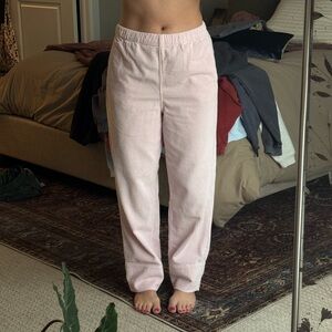 American Vintage Light Pink Corduroy Lounge Pants